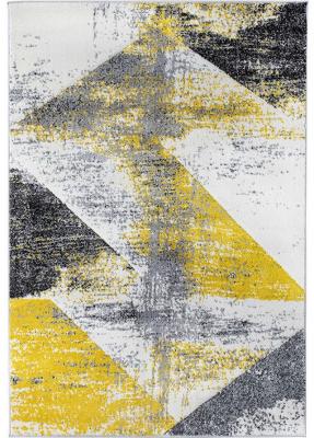 Moderní vzor Kusový koberec ALORA A1012 Yellow