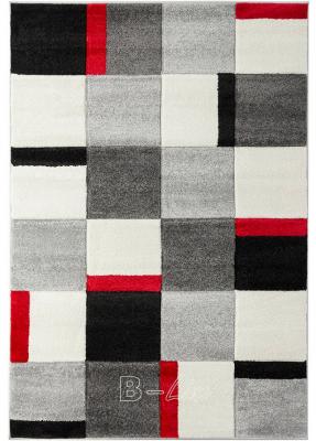 Moderní vzor Kusový koberec ALORA A1026 Red