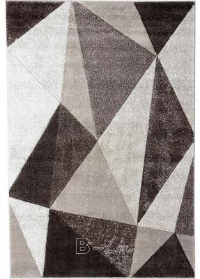 Moderní vzor Kusový koberec ALORA A1038 Brown