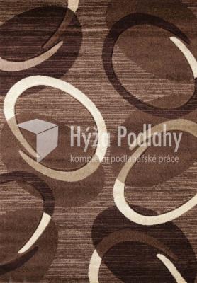 Moderní vzor Kusový koberec FLORIDA 9828/02 Brown