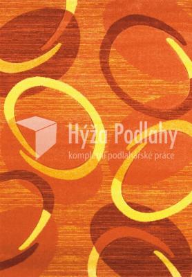 Moderní vzor Kusový koberec FLORIDA 9828/05 Orange