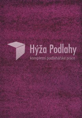 Shaggy Plus Kusový koberec SHAGGY PLUS 957 Purple